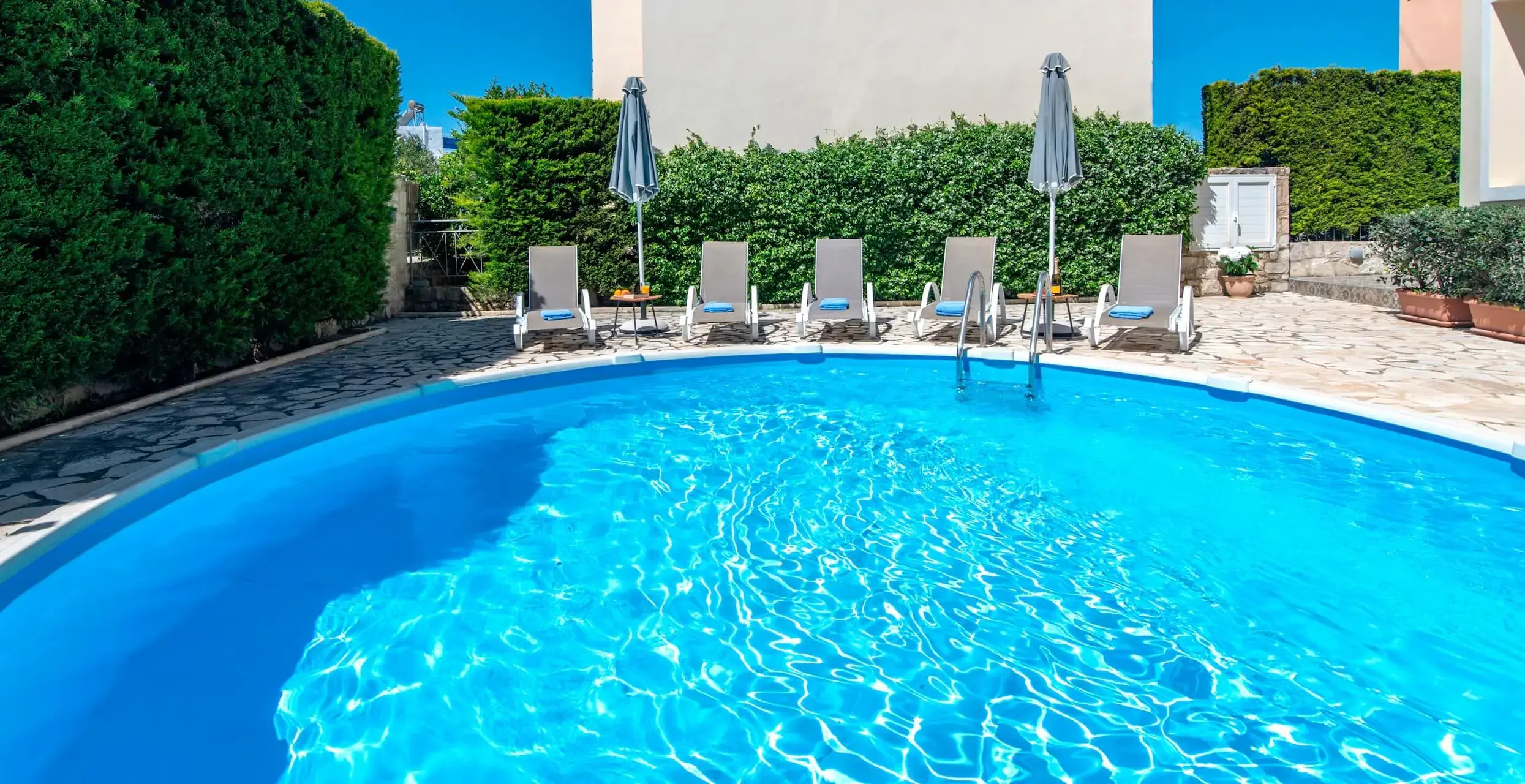 Private swimming pool